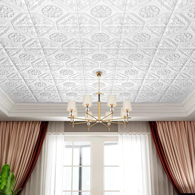 70X70/30X30CM 3D Wall Stickers Self Adhesive Foam Brick Room Decor DIY Wallpaper Ceiling Background Court Style Wall Decoration
